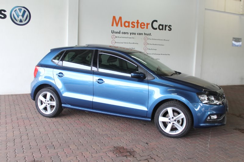 2017 Blue Silk Metallic Volkswagen Polo Gp 12 Tsi Comfortline 66kw